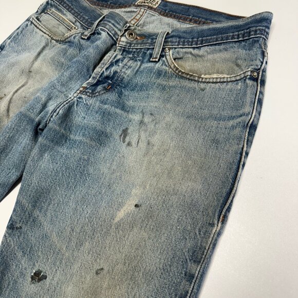 Vintage Naked & Famous Indigo Selvedge Jeans Mens 33 (32x28.5) Y2K Weirdguy - Picture 4 of 16